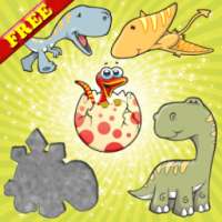 الديناصورات الألغاز للأطفال