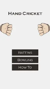 Hand Cricket Screen Shot 1