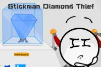 Stickman stealing diamond Screen Shot 0