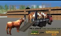 Transport Truck: Farm Animals Screen Shot 32