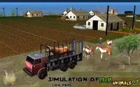 Transport Truck: Farm Animals Screen Shot 3