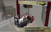 Transport Truck: Farm Animals Screen Shot 26