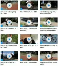 BMX велосипед хитрости Screen Shot 2