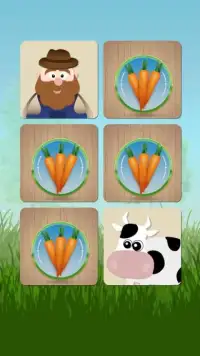 Memory Game for Kids : Farm Screen Shot 0
