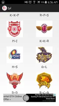 IPL 2016 Full Schedule Screen Shot 0