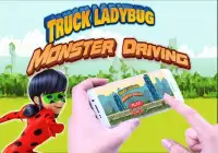 truck ladybug monster driving Screen Shot 5