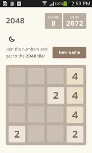 2048 Puzzle Game Screen Shot 7