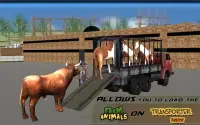 Transport Truck: Farm Animals Screen Shot 46