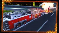 911 Emergency Fire Truck 3D Screen Shot 9
