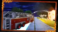 911 Emergency Fire Truck 3D Screen Shot 7