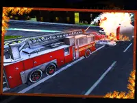 911 Emergency Fire Truck 3D Screen Shot 14