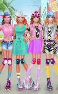 Roller Skate Chics: Girls Date Screen Shot 5