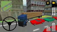 Hay Truck 3D: City Screen Shot 13