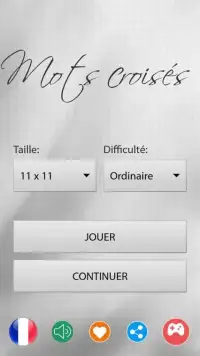 Jeux de Mots Croisés gratuits Screen Shot 6