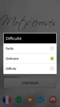 Jeux de Mots Croisés gratuits Screen Shot 1