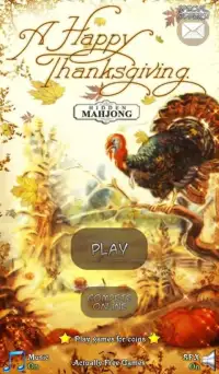Mahjong: Happy Thanksgiving Screen Shot 4