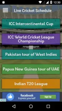 Live Cricket Score & Streaming Screen Shot 2