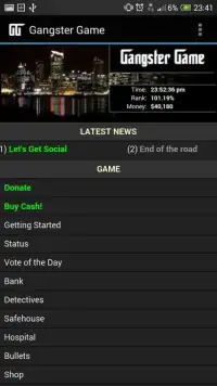 Gangster Game - Multiplayer Screen Shot 4