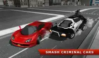 Flying Police Electric Car Sim Screen Shot 2
