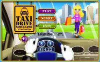 Taxi Drive Simulator Screen Shot 0