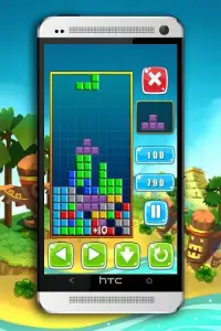Classic Puzzle Brick Tetris Screen Shot 0