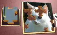 Jigsaw Solitaire - Kitties Screen Shot 0