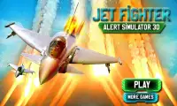Jet Fighter Alert Simulator 3D Screen Shot 0