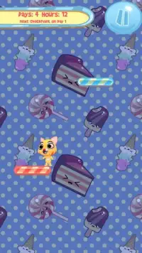 Милый Кот Игры Прыжки Screen Shot 3