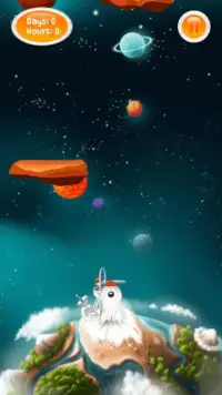ألعاب الفضاء - لعبة القفز Screen Shot 4
