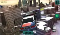 Free flying police car games Screen Shot 2