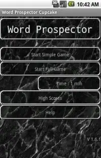 Word Prospector Cupcake Screen Shot 1