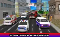 Kids Racing Ambulance 3D Screen Shot 6