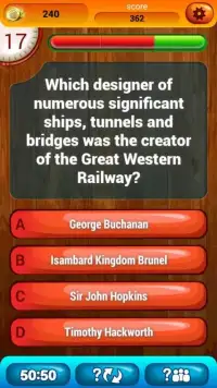 English History Quiz Game Screen Shot 0