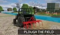 Farm Combine Tractor Simulator Screen Shot 2