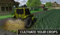Farm Combine Tractor Simulator Screen Shot 1