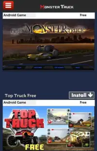 ألعاب سباقات شاحنة الوحش Screen Shot 4