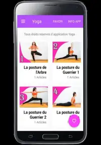 yoga pour debutant Screen Shot 7