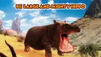 Hippo Wild Life Simulator 3D Screen Shot 3