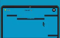 Stickman wall bleu Screen Shot 4