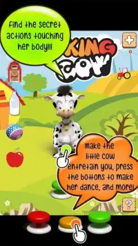 Play with Talking Cow Screen Shot 0