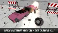 Mobil Uji kecelakaan Simulator Screen Shot 0