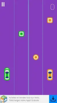 hasty two cars : free game Screen Shot 1