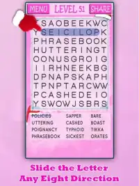Christmas Word Search Ultimate Screen Shot 5