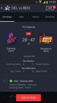 Star Sports Live Cricket Score Screen Shot 9
