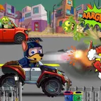 Impossible Paw Driving Patrol Screen Shot 1