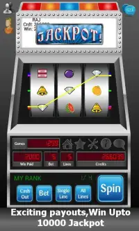 Social Slot Machine Screen Shot 4