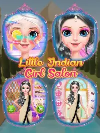 Little Indian Girl Salon Screen Shot 0