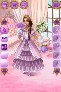 Милые принцессы Игры одевалки Screen Shot 13