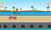 Motu Patlu cyclingadventure Screen Shot 2