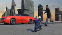 Mini Police Superhero Robot Screen Shot 9